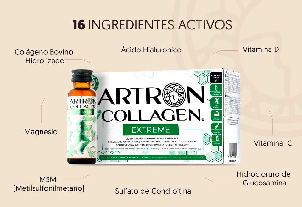 Gold Collagen Artron Extreme - Pack de 3
