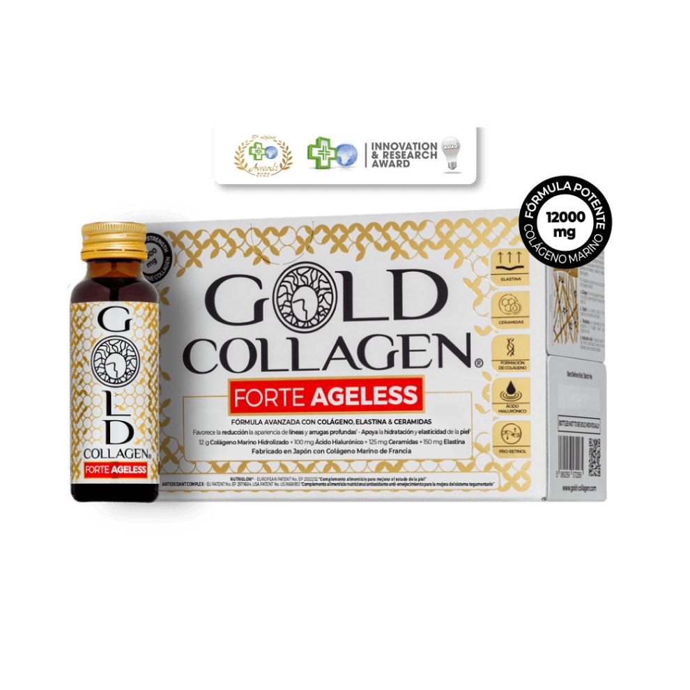 Gold Collagen Forte Ageless - Pack de 3