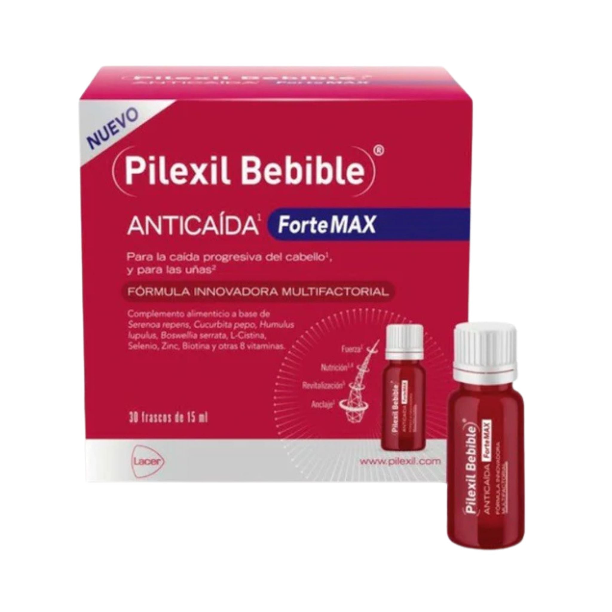 Pilexil Anticaída Forte MAX Bebible