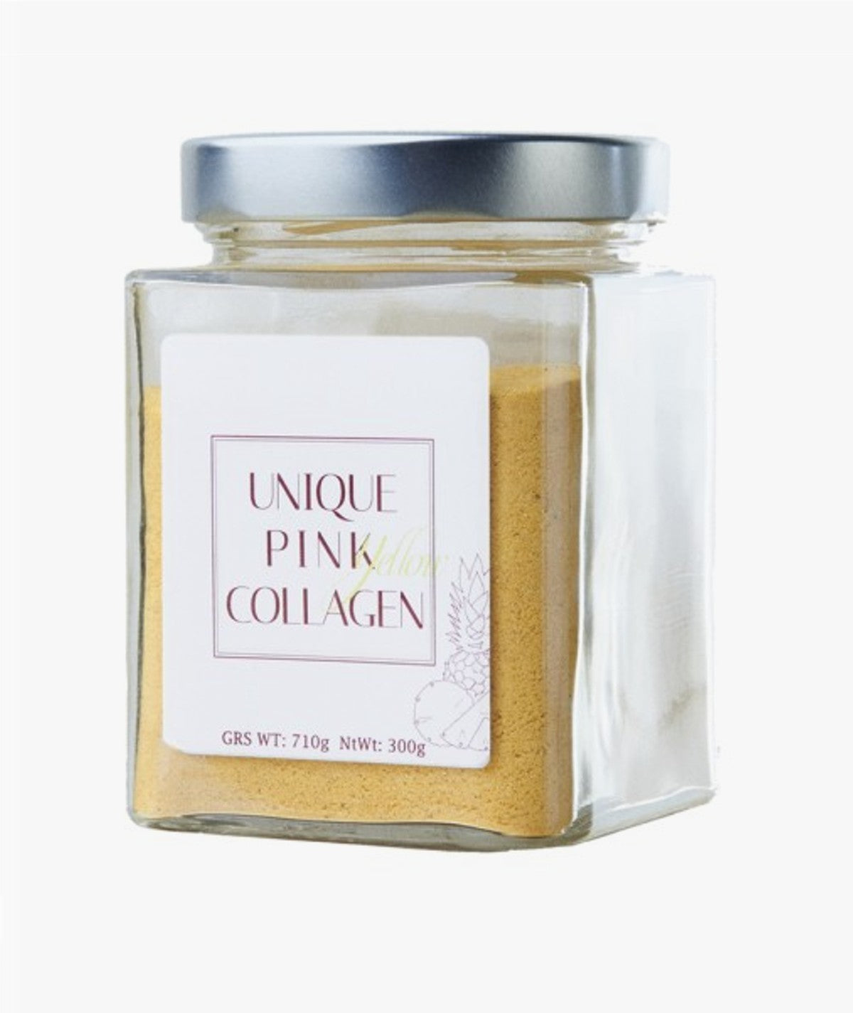 Unique Pink Yellow Collagen